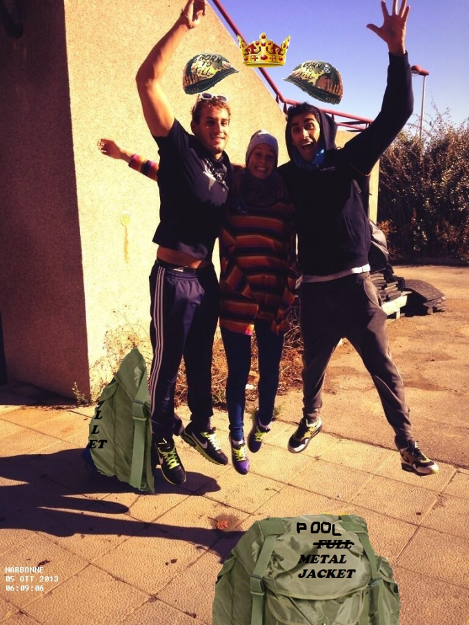 the full ... ops;)... Pool metal jacket;)))